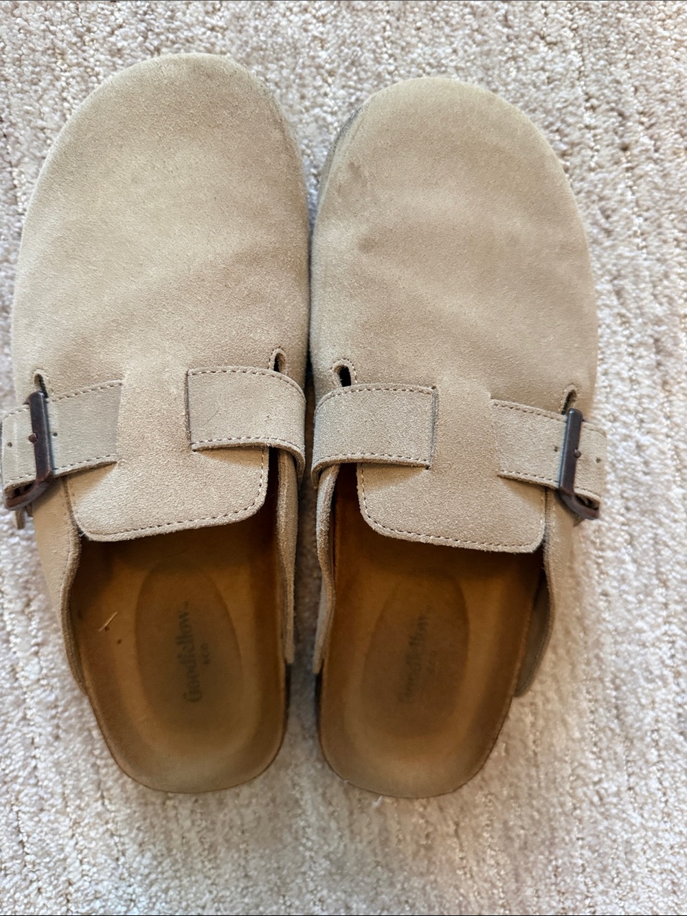 Goodfellow & Co Suede Slip-On Loafers in Light Tan size 7 men’s